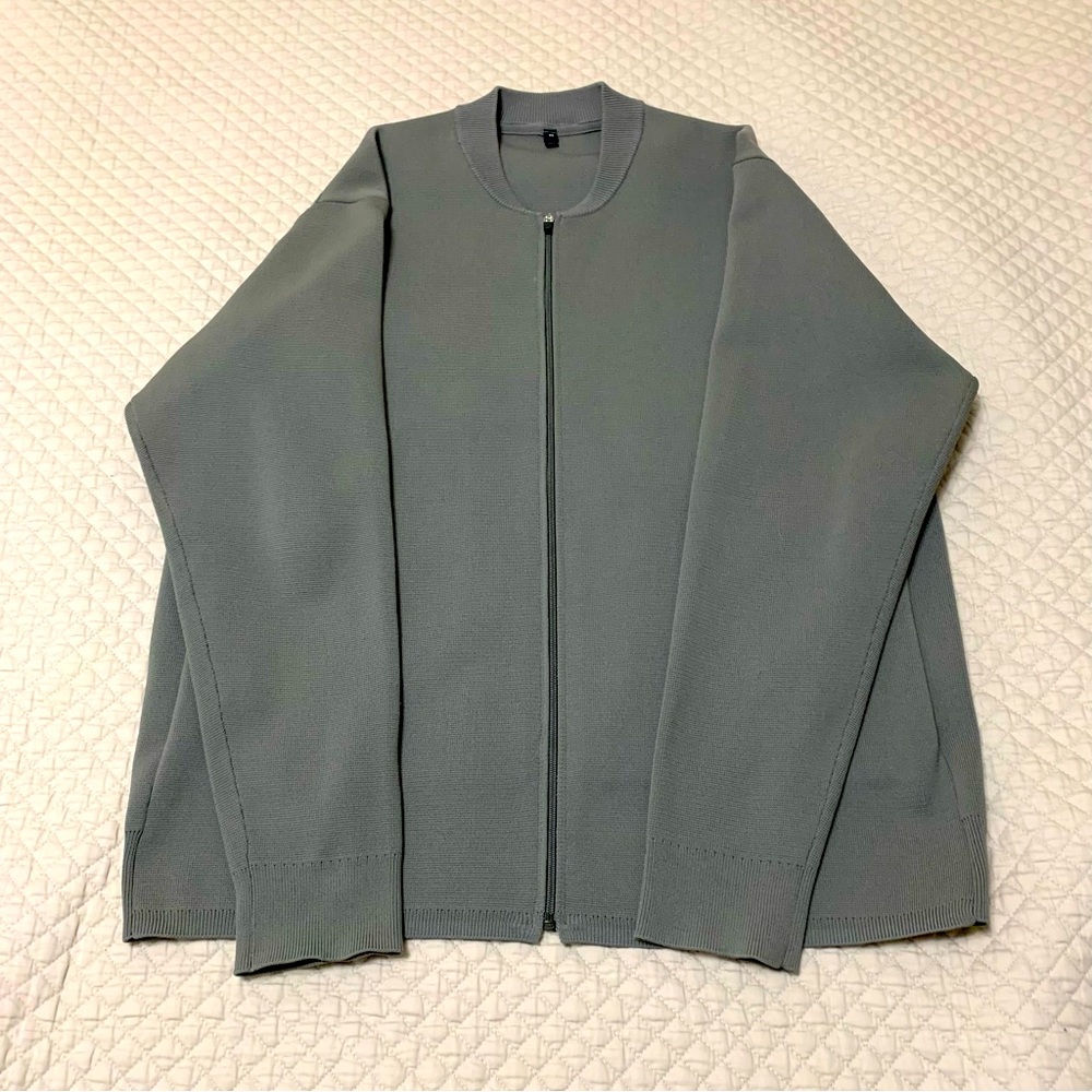 Sporty Modern Bomber Cardigan
